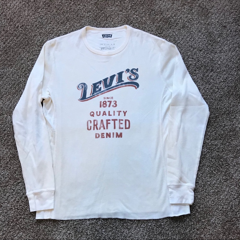 Levi’s Long Sleeve - White / Cream